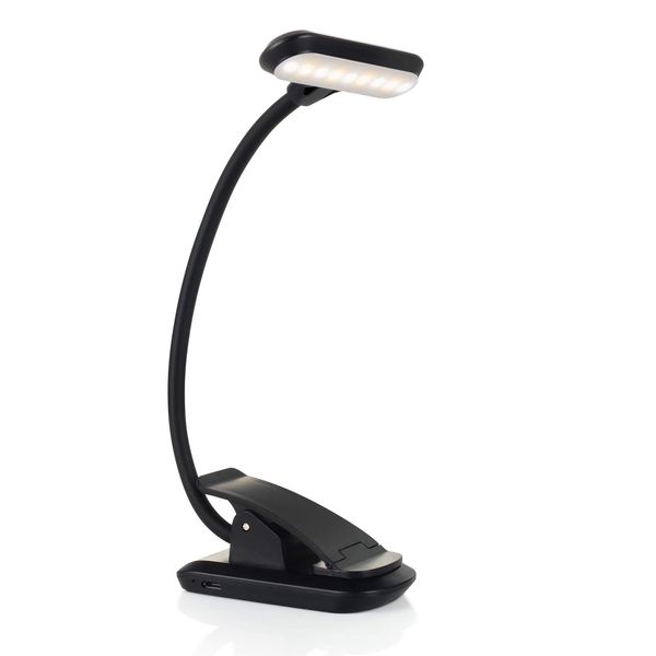 Clip Light, LED Desk Light, Table Lamp, LED Desk Lamp, LED Book Light, 3-Level Adjustment, Stepless Dimming, Desk Light, Stand Light, Table Lamp, Music Light, USB Rechargeable, Memory Function, Work