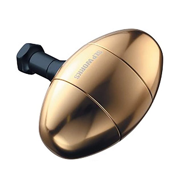 Daiwa Slp Works RCS Large Compatible Aluminum Egg Knob, Gold