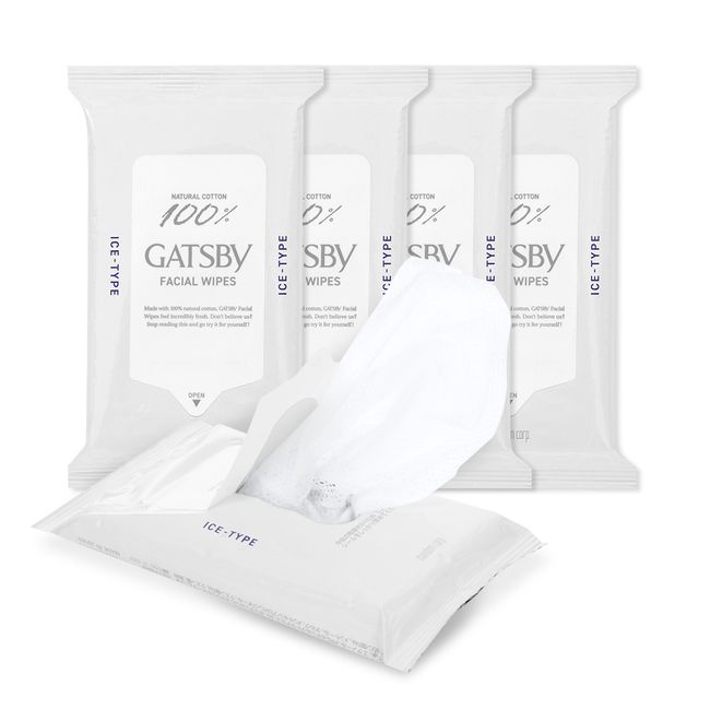 Gatsby Facial Paper Ice Type 15 Sheets