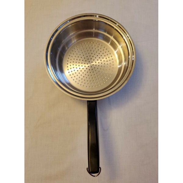 Health Craft Waterless Cookware Stainless steel steamer/strainer insert USA