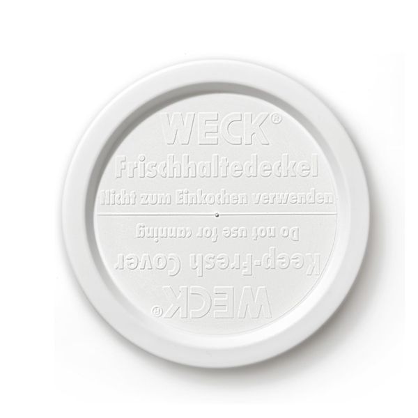 Weck-Deckel 100 mm 5 Stück | Zum Einkochen von Konserven, Säften, zur luftdichten Aufbewahrung von trockenen Zutaten Gläser
