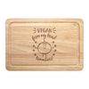 Vegan from My Head Tomatoes Rectangular Wooden Chopping Board