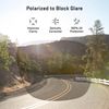 Revant Replacement Lenses Compatible With Oakley Fast Jacket, Polarized, Black Chrome MirrorShield