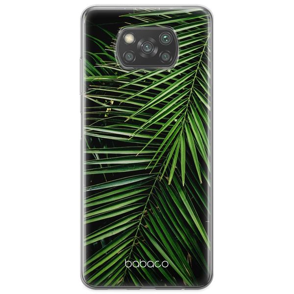 ERT GROUP mobile phone case for Xiaomi POCOPHONE X3 original and officially Licensed Babaco pattern Plants 002 optimally adapted to the shape of the mobile phone, case made of TPU