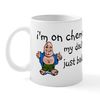 CafePress Dad's Bald Mug 11 oz (325 ml) Ceramic Coffee Mug