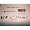 2-NEW Will & Baumer 06370 8"x 2.5" St Peregrine Candle Set.