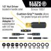 KleinTools 32500HD 11-in-1 Impact Resistant Multi-Bit Screwdriver/Nut Driver