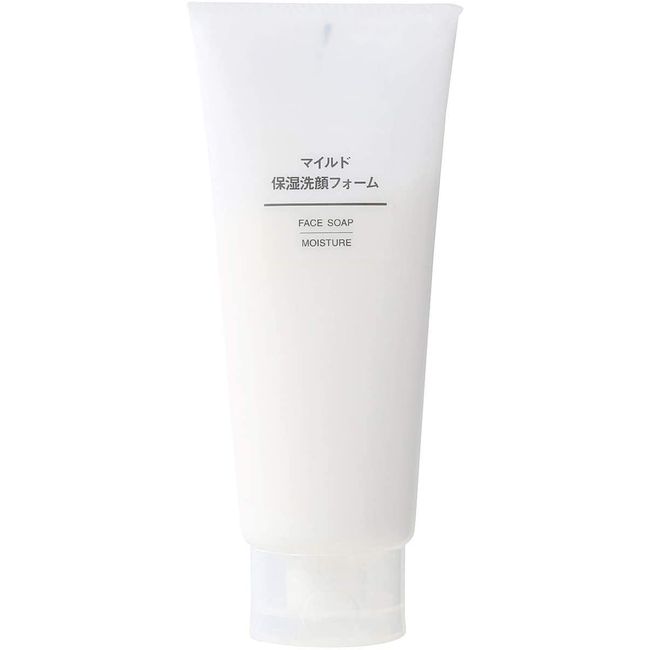 MUJI 37280724 Mild Moisturizing Foam (Large Volume) (200 g)