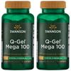 Swanson Q-Gel Mega 100 100 Milligrams 60 Sgels (2 Pack)
