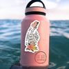 Waterproof Sticker  | Skeleton Hand | | Set Yourself Free| Awareness Sticker