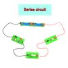 EUDAX Physics Science Lab Learning Circuit kit,Electricity Experiment Set,Building Circuits for Kids Junior Senior High School Students (Basic kit)