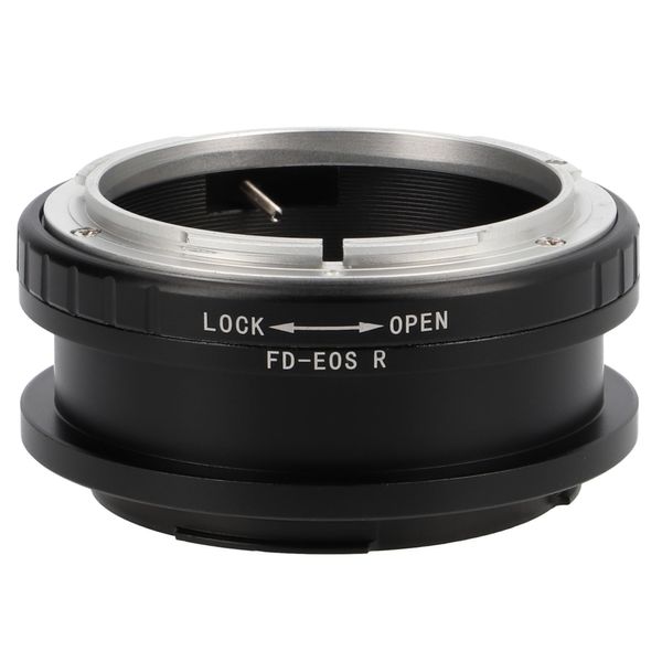 Objektivadapter Kompatibel mit Canon FD Bajonett Objektive Passend an EOS R Mount FD-EOS R