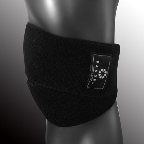 BANDEL Wrap Supporter, Knee, Black, Free Size