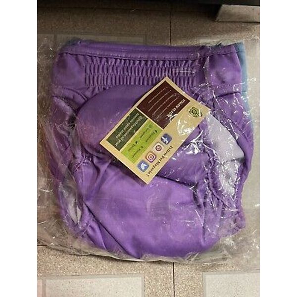 Pet Magasin  Dog DIAPER Large, Pack of 3 Blue Purple Green Reusable, Wash New