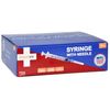 3ml Syringe with Needle - 23G, 1" Needle 50-Pack