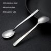 Dessert Spoons Set of 6 Small Spoons Espresso Spoon Ice Cream Spoon