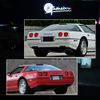 2PCS Clear Lens Tailgate Reverse Backup Lights Lamps for 1984-1990 Corvette C4