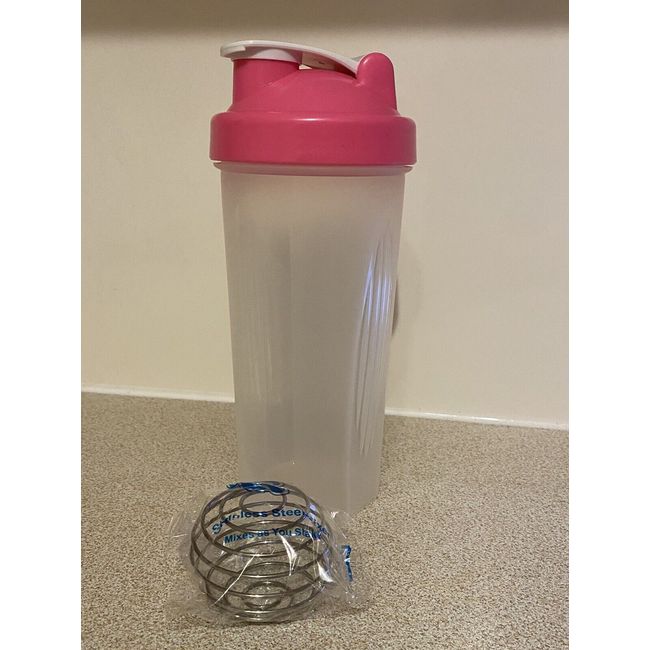 Plain Plastic Gym Shaker Bottles (600 ml)