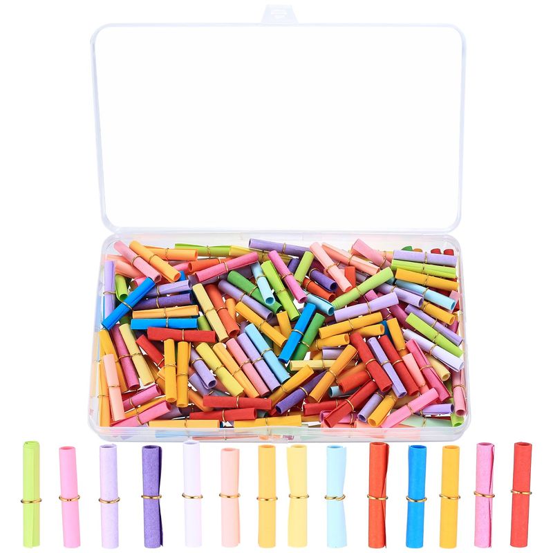 jiuxlaan 210 Pcs Lucky Wishing Paper Scrolls, Mini Paper Scrolls ...