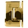 Polished Brass Pinnacle 337 Series Adjustable Wall Mount 'H' Back Plate Hinge
