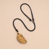 COAI Dragon and Phoenix Tiger Eye Necklaces for Couples