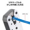 サンワサプライ かしめ工具(ラチェット付) LAN-TL8