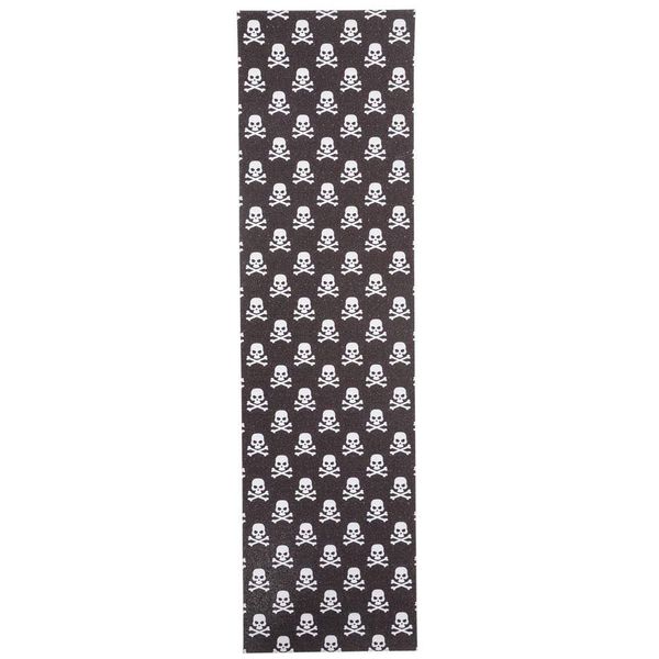 Venom Skateboards Griptape Pro Long Lasting Grip Tape for Skateboards 9" x 33" Skateboard Grip Tape - Skate Board Grip Tape For Skateboard Decks - Skateboard Accessories - Skull & Crossbones