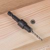 Trend Snappy 5-Piece TCT Countersink Set, Imperial, Adjustable Depth, Quick Release System, SNAP/CSTC/SET