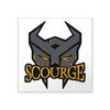 CafePress Transformers 7 Scourge Head Sticker Square Bumper Sticker Car Decal