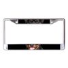 Rottweiler Face Chrome License Plate Frame