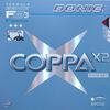 Donic Coppa X2 Platin Soft Table Tennis Rubber (Black, 2.0mm)