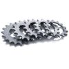 Miche Fixed Sprocket Unisex 3/32 Track Sprocket - Silver, 16 tooth