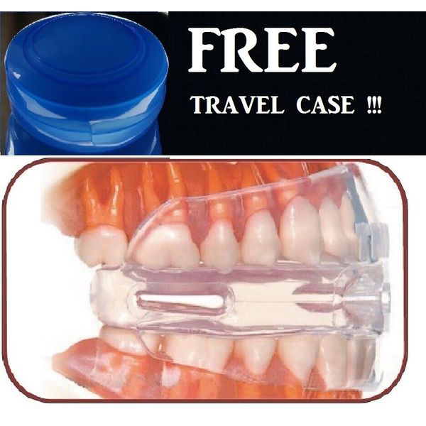 Stop Snoring Mouthpiece Sleep Apnea Guard Bruxism Anti Snore Pure Grind Aid Tray