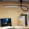LED Desk Lamp Adjustable Lamp with Clamp Eye-Caring Reading Desk Light US
