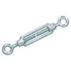 AB Tools 2 PACK Straining Screw/Turnbuckle Eye to Eye Galvanised Rigging M12