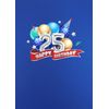 Liif 25th birthday card- blue