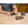 Jorgensen 33804 E-Z HOLD 4-Inch Hobby/Craft Clamp, black/brown