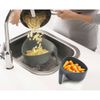 Joseph Joseph Nest Set of 2 Colanders, food strainer, space saving, stackable - Grey, 12