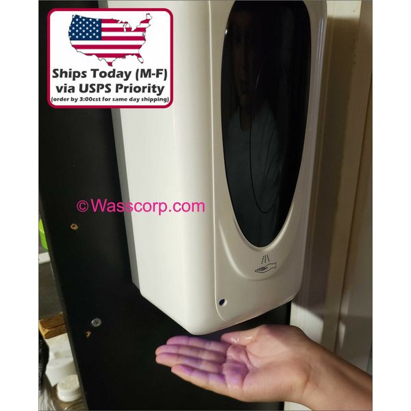 Commercial Touchless Automatic Sanitizer Dispenser ~NEW~ 1000mL  Spray Nozzle