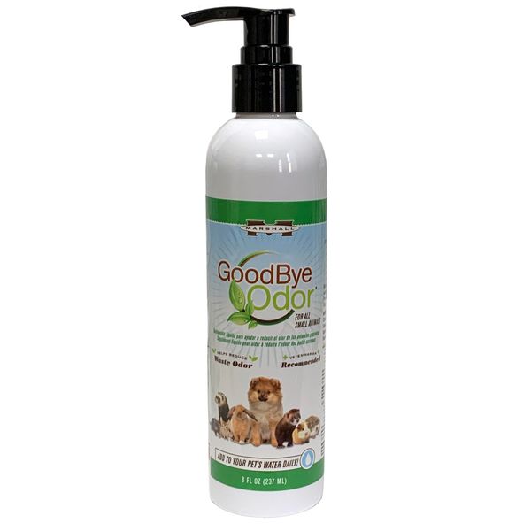 Marshall Pet Products GoodBye Odor for Small Animals, 8-Ounce