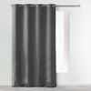Douceur d'Intérieur Absolu Microfibre Curtain with Eyelets, Plain, Polyester, polyester, anthracite, 140 cm x 260 cm