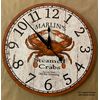 Personalized Crab Clock- Crab Wall Clock