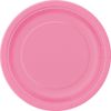 Hot Pink Paper Plates, 50ct