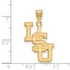 LSU Large (3/4 Inch) Pendant (Gold Plated)