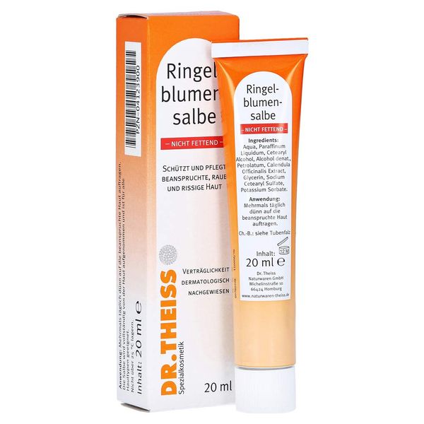 Theiss Ringelblumen Salbe nicht fettend, 20 ml