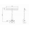 Door & Casement Limiting Stay Black