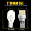 LED Backup Reverse Light Outer Inner Bulb Kit For JEEP Grand Cherokee 2011-2023