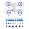 8pcs Low Noise Propellers Blades Props Set White & Blue For DJI Mini SE Drone