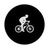 Cyclist on a Road PopSockets Swappable PopGrip