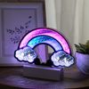 Northlight LED Lighted 3D Rainbow Infinity Mirror - 7.25"